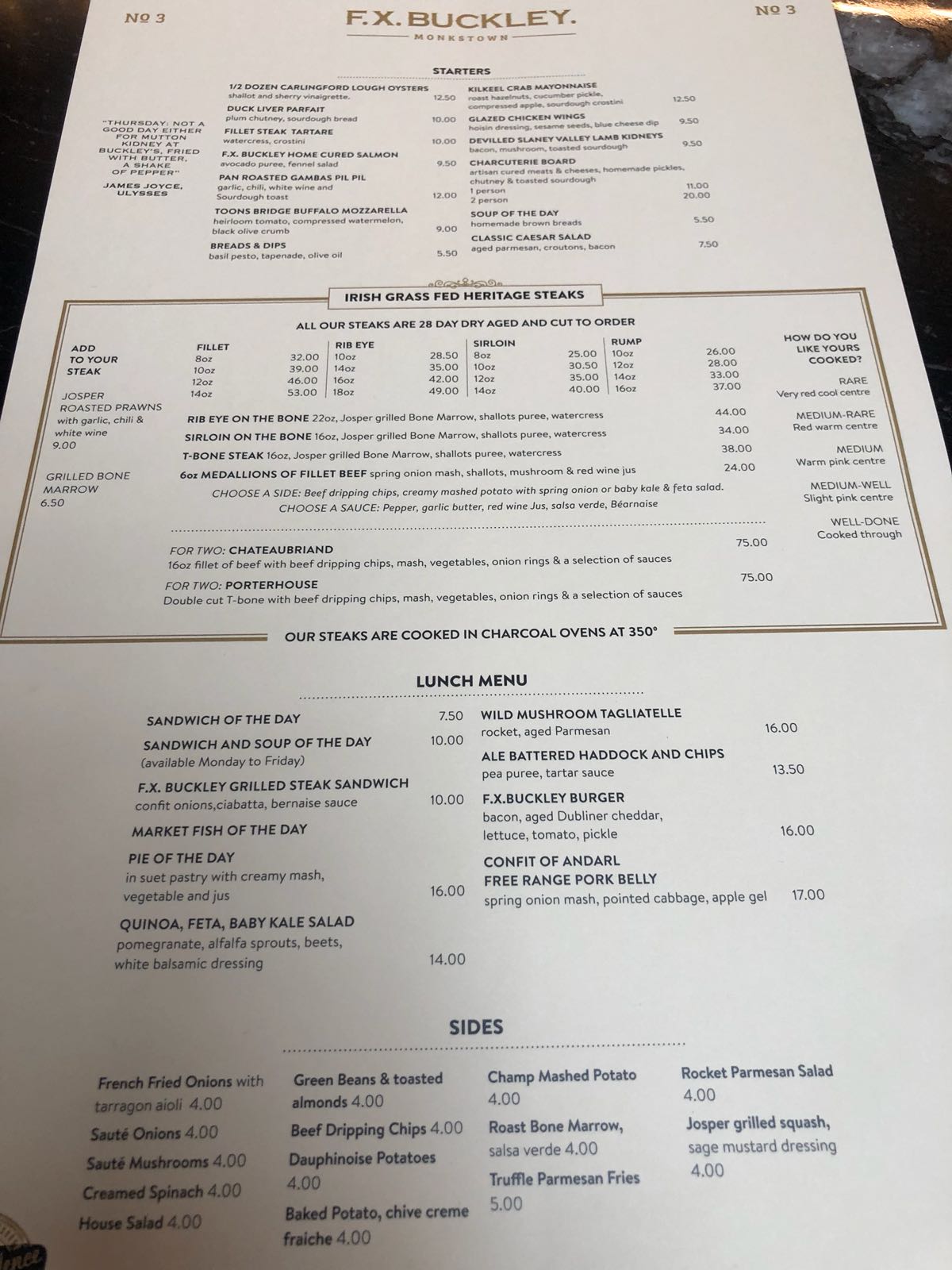 FX Buckley 5 Costa Systems Epos Systems